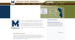 Desktop Screenshot of meridiangroupinc.net